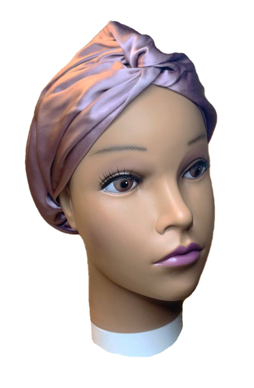 Blush Mulberry Silk Hair Cap