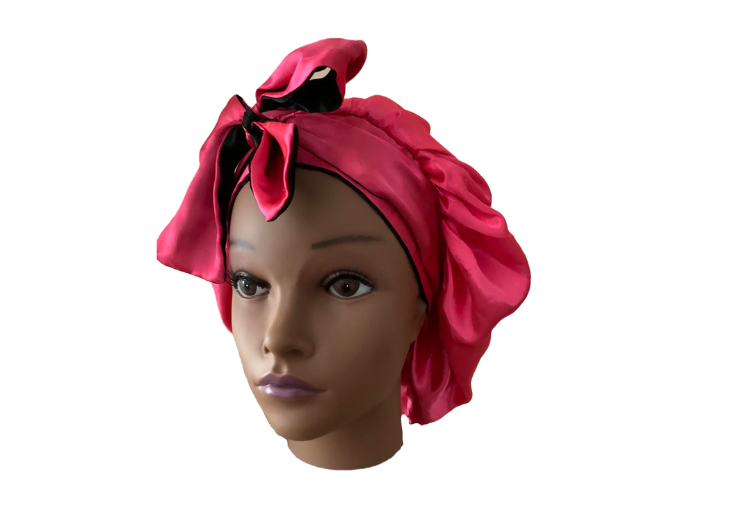 Tie-Up: Bold Pink and Black